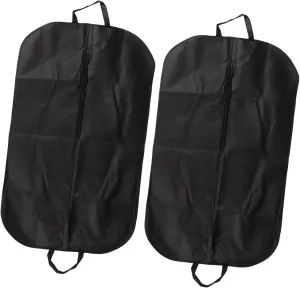 2 Pcs Suit Cover Travel Garment Bag Hanging Garment Bag for Clothes Household Clothes Protector Prevent Wrinkles