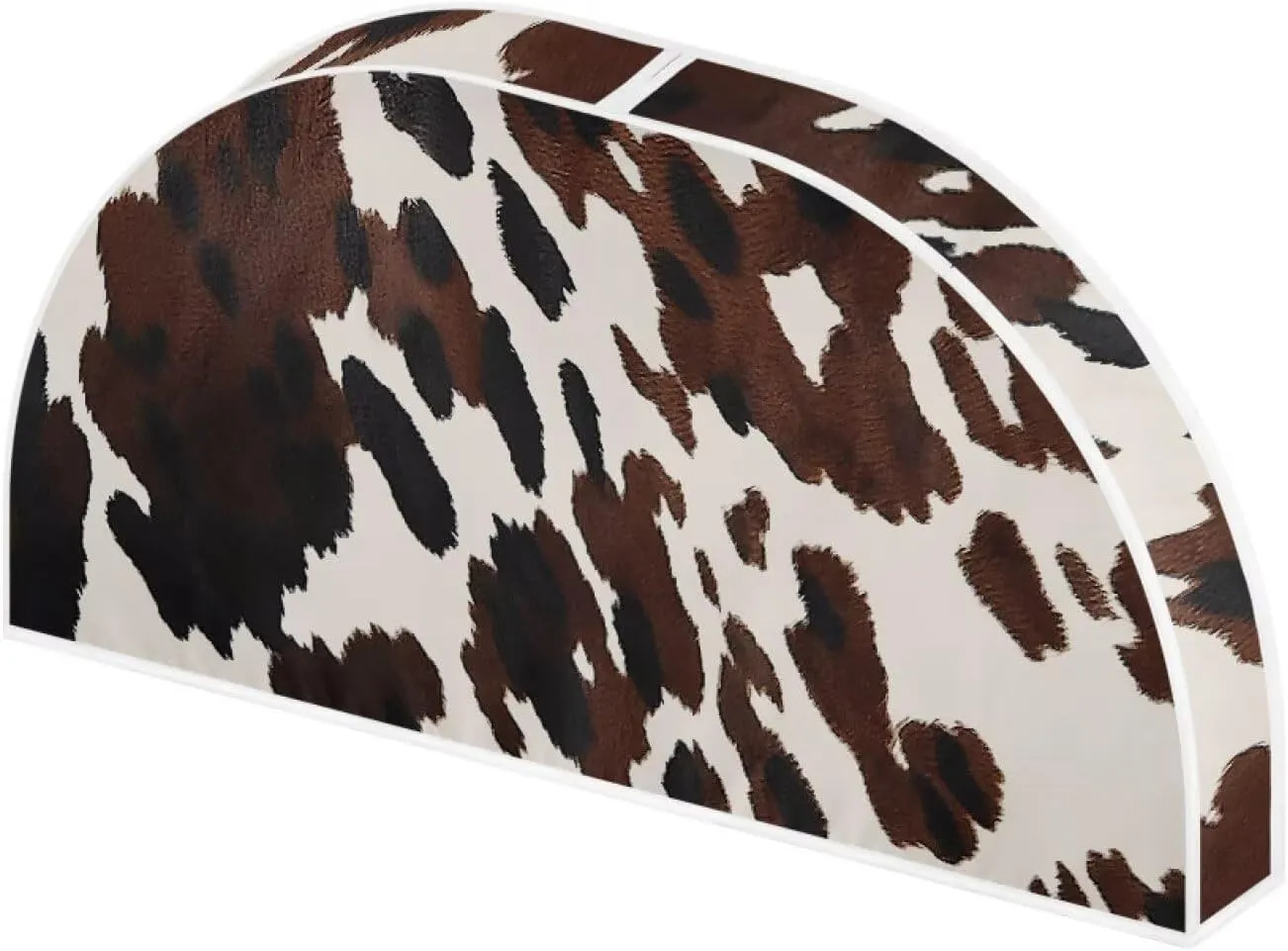 Babrukda Brown Milk Cow Print Garment Bags for Storage, Clothes Garment Rack Cover for Dress, Suit, Coat, Shirts Wardrobe Clothes Protector 12.48 x 24.61 Inch Hang Up Storage Bag, Cover Only