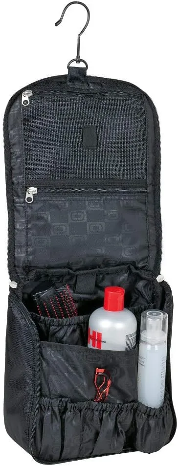 Basketball Toiletry Bag, Personalized Men's Shaving Kit, Hanging Travel Case