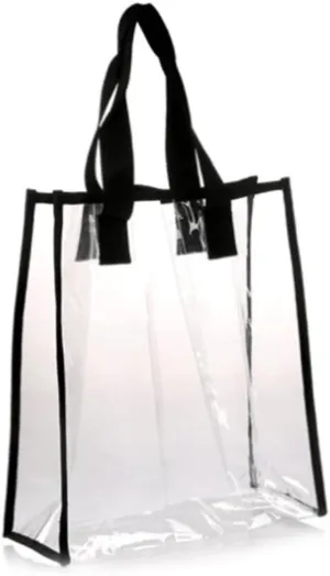 BESPORTBLE Tote Bag Women's Pvc Handbag Waterproof Shopping Bag Lightweight 20x14x6cm