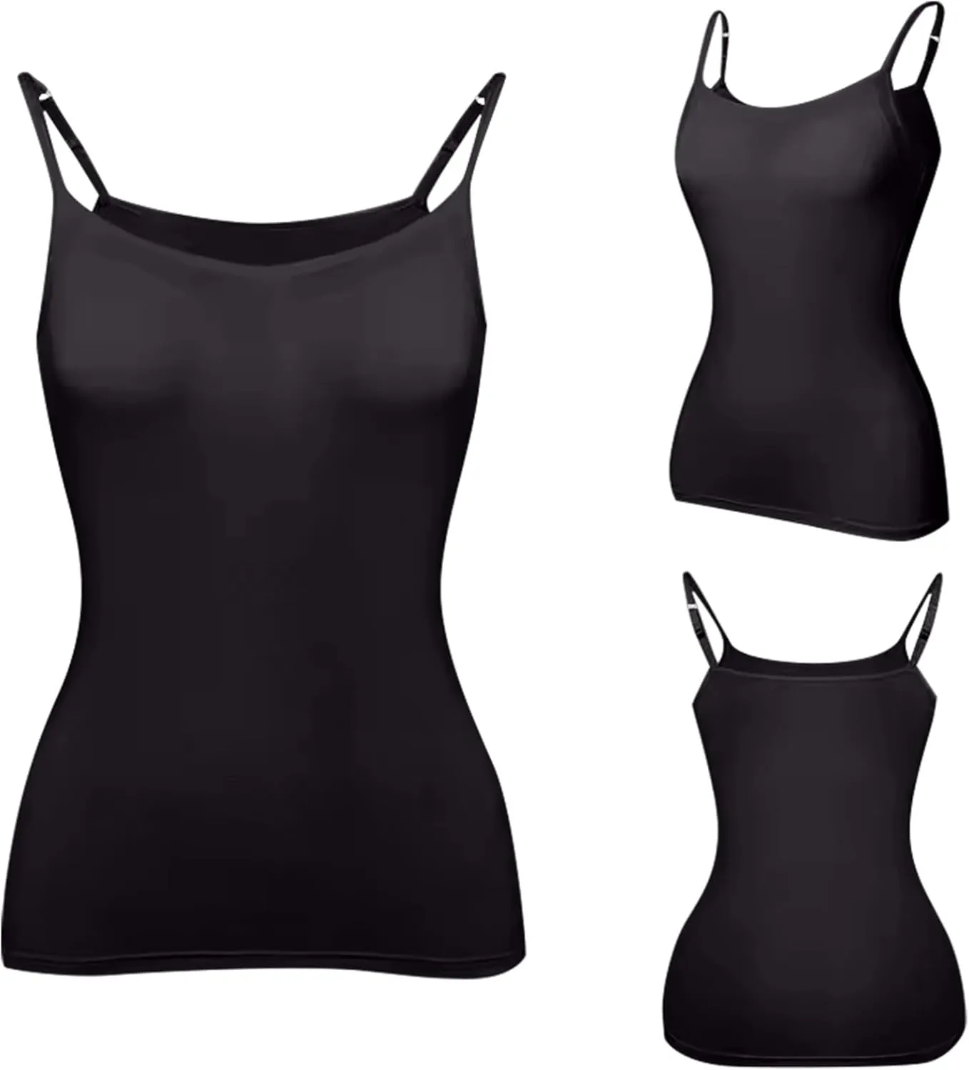 Built In Bra Tank Tops for Women Workout Yoga Undershirt Bra Padded Sports Basic Athletic Camisole Layer Padded Tops