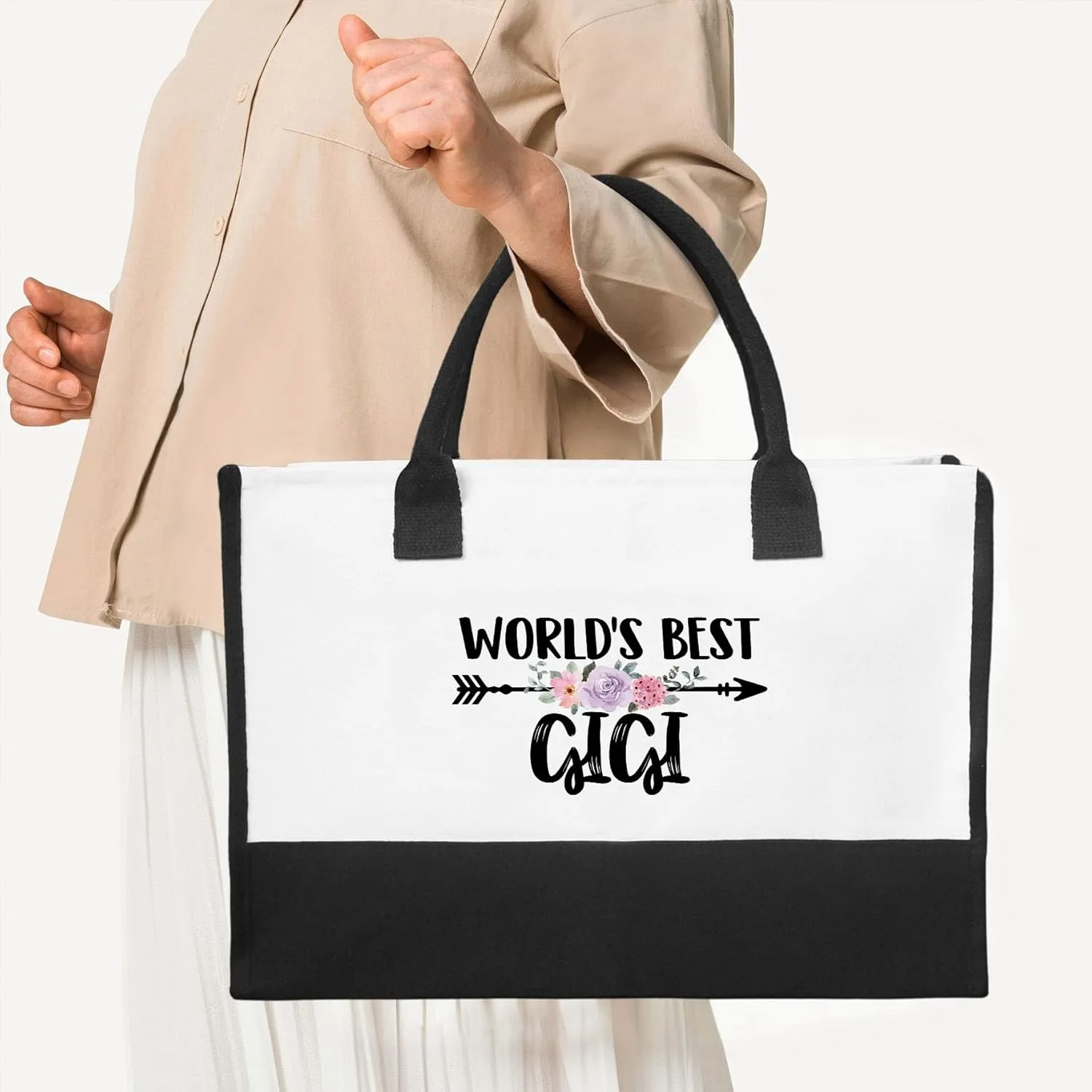 Canvas Tote Bag Canvas Beach Bag,Mothers Day Christmas Birthday Gifts,Thoughtful Gifts,Funny Getaway Shopping Bag Gift.
