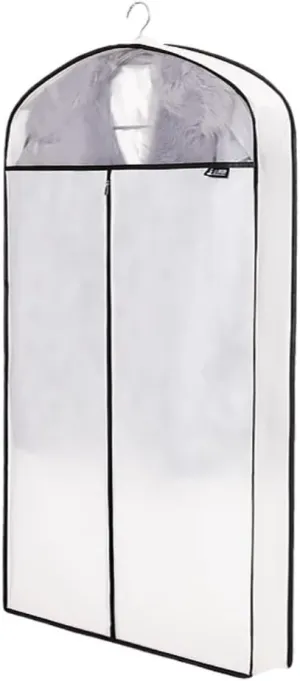 Clothes Cover 5 Pack Garment Bags for Hanging Clothes Dress Bags Waterproof Dress Cover Bag Suit Bags (Color : B, Size : 110 * 60 * 10cm)