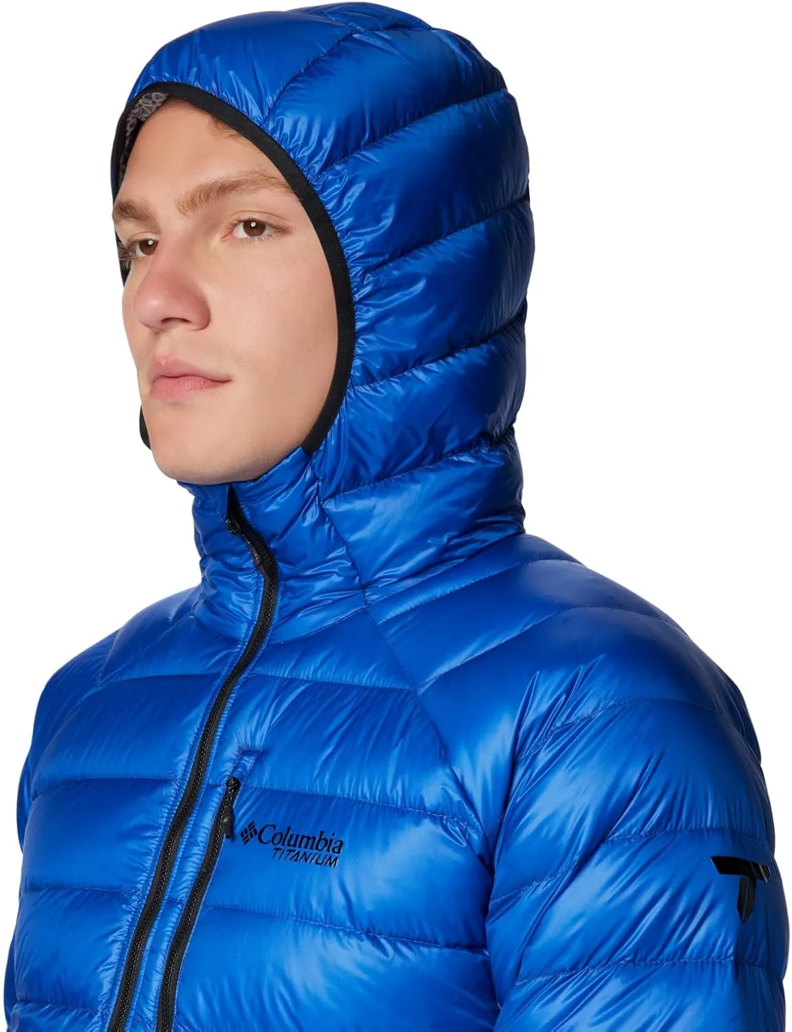 Columbia mens Arctic Crest Down Hooded Jacket