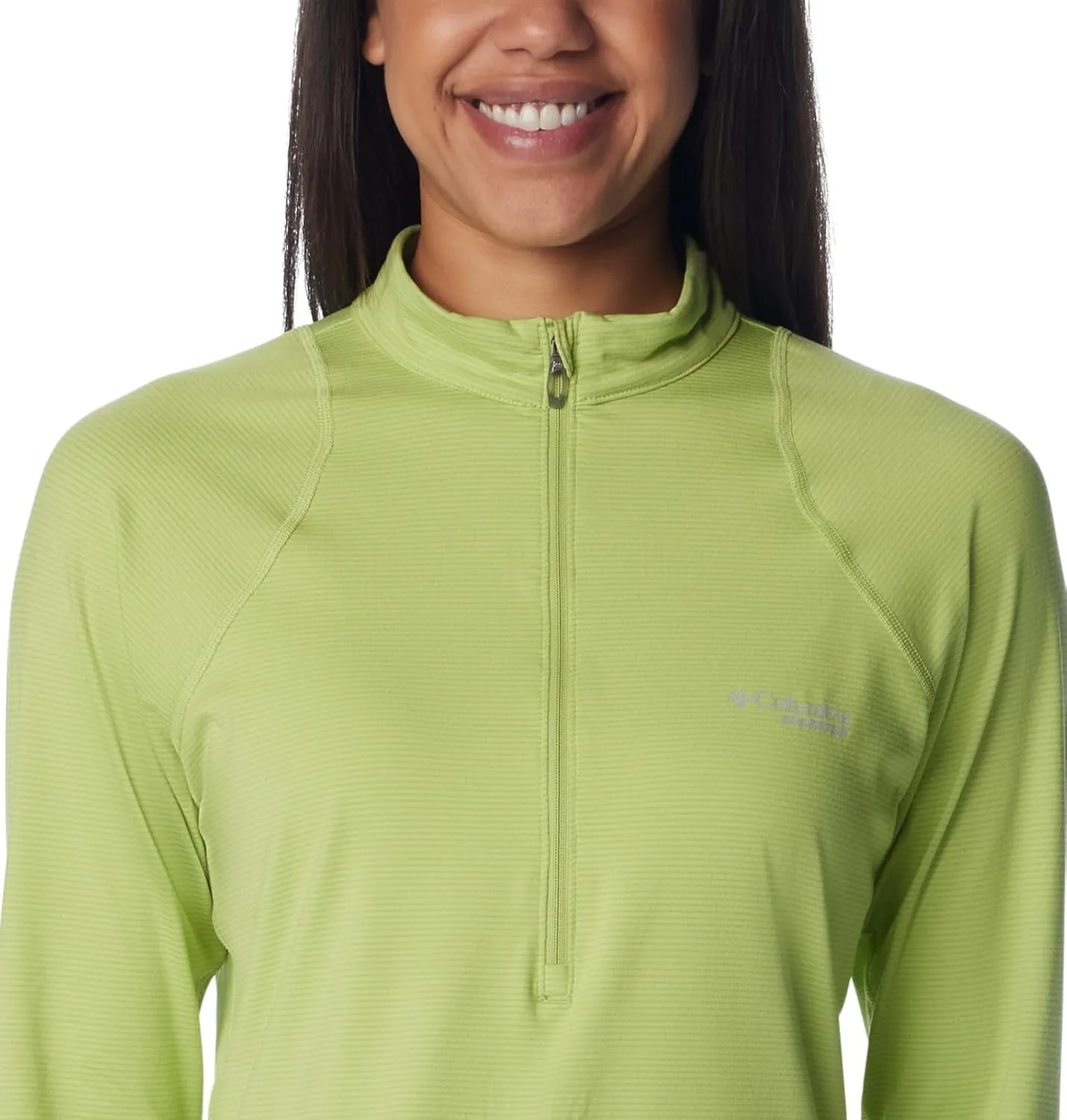 Columbia Women's Endless Trail 1/2 Zip Mesh Long Sleeve
