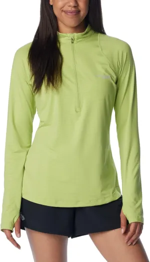 Columbia Women's Endless Trail 1/2 Zip Mesh Long Sleeve