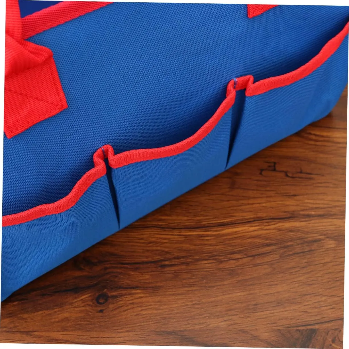 DOITOOL 2pcs Storage Bags Cosmetic Bag Makeup Bags Organizer Bags for Travel Tote Sundries Pouch Grocery Bag, Blue, 34.5*14.5*22cm