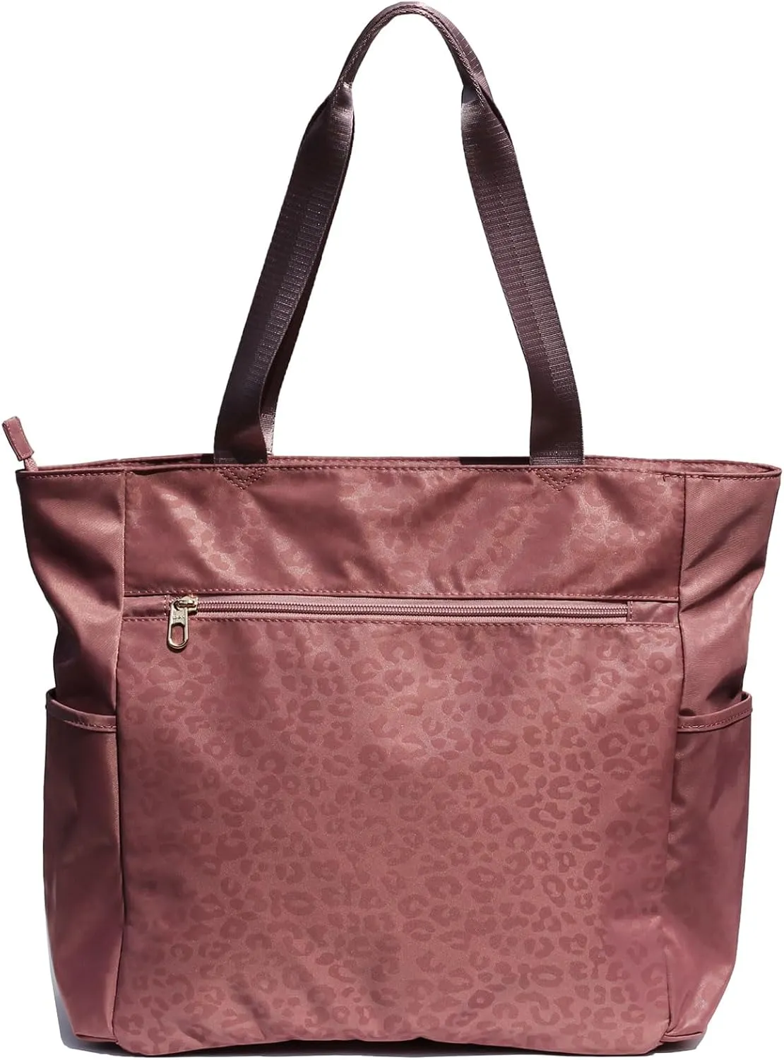ESVAN Original Floral Tote Bag Large Shoulder Bag with Multi Pockets for Gym Travel Beach Daily Bags