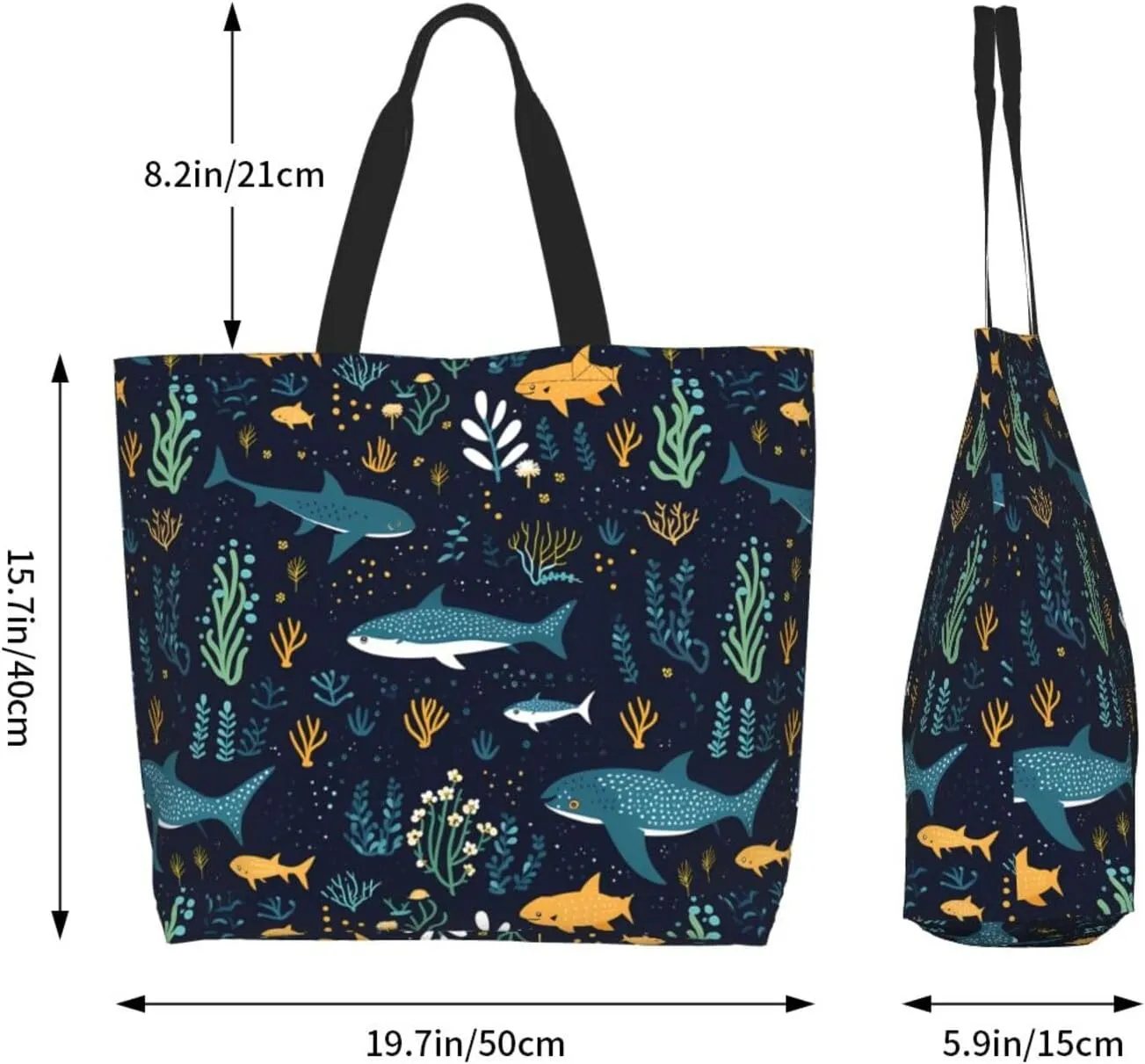 Flame Hockey Puck Women's Tote Bag Large Capacity Single Shoulder Bags Handbag for Shopping Work