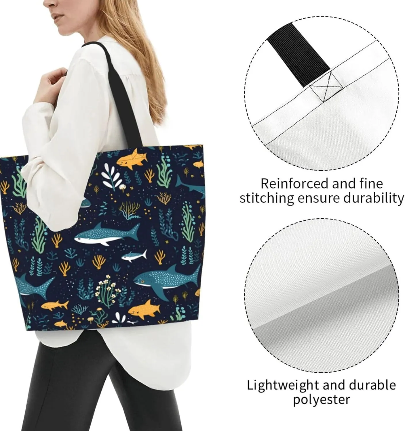 Flame Hockey Puck Women's Tote Bag Large Capacity Single Shoulder Bags Handbag for Shopping Work