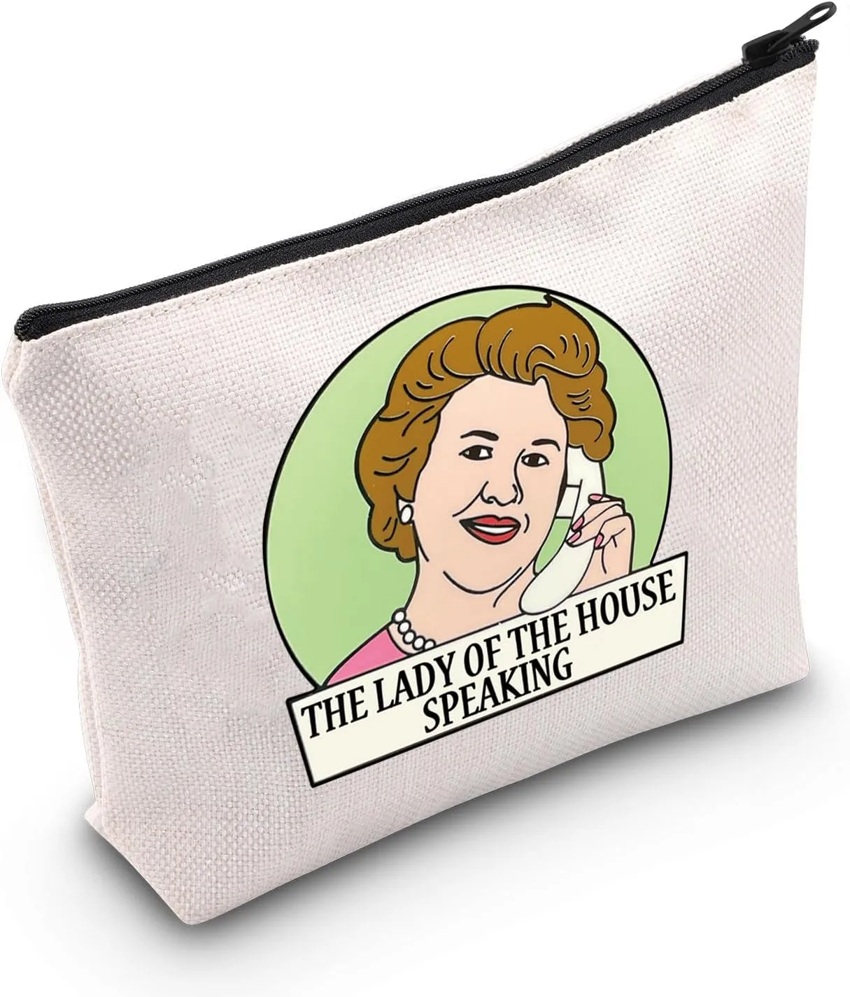 G2TUP Mrs Bucket Makeup Bag Mrs Bucket Bouquet TV Show Gifts The Lady Of The House Speaking Hyacinth Bucket Gifts (Lady Of)