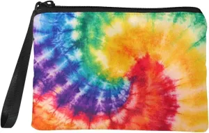 GIFTPUZZ Cute Coin Purse for Women Microfiber Fleece Portable Wristlet Pouch Change Cards Holder Zip Wallet
