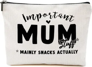 Gifts for Mom Makeup Bag, Mum Gifts Mom Gifts Mom Birthday Gifts Toiletry Bag, Gift for Mom Cosmetic Bag, Mothers Gift Mothers Day Christmas Best Mom Ever Gifts for Women Mommy to Be Mama Mammy