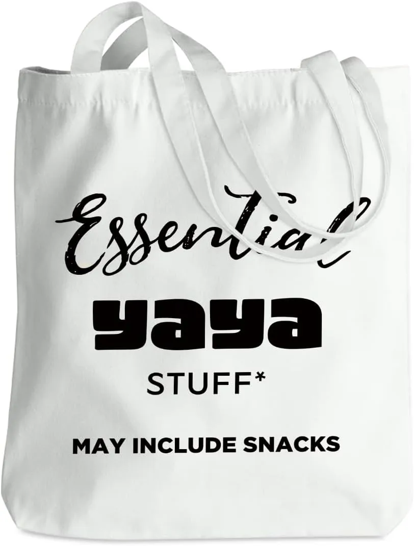 Grandma Mom Gifts Tote Bag for Nana Granny Mamaw Mum Gigi Oma Abuela Grammy Yaya Mimi Memaw Nanny Christmas