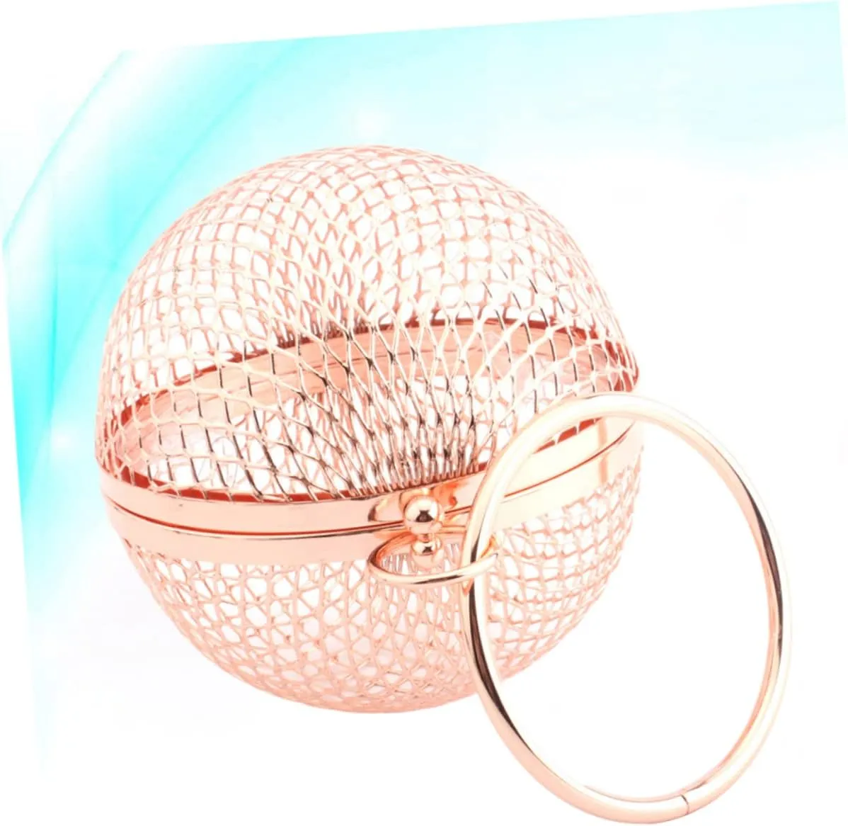 Hollow Metal Bags Round Clutch Bag Women Shoulder Bag Women Purse Clutch Handbag