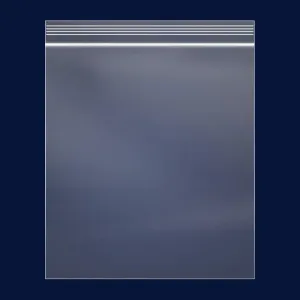 iMailer - 100 Count - 12" x 18" Large Zip Bags - Clear Reclosable Zip Plastic Poly Bags for Storage, Clothing, T-Shirts, Pants