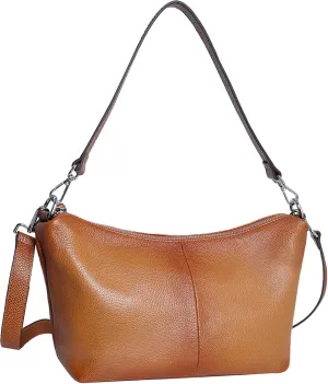 Iswee Shoulder Purse Tote Bag with Pockets Handbag Satchel Crossbody Bags Top Handle Designer Leather Purses for Women