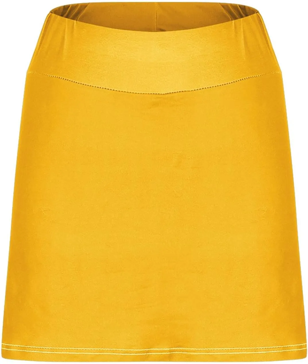 LEMONONSTORE Womens Tennis Skorts with Pockets Tummy Control Plus Size Slit Skirts Skorts High Waisted Athletic Jogger Shorts