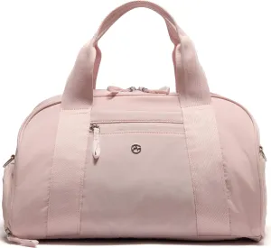 Pander 23L Small Gym Duffel Bag with Shoe Compartment, Versatile Gym and Travel Companion, Spacious, and Organized - Ideal for Active Lifestyles (Pale Pink)