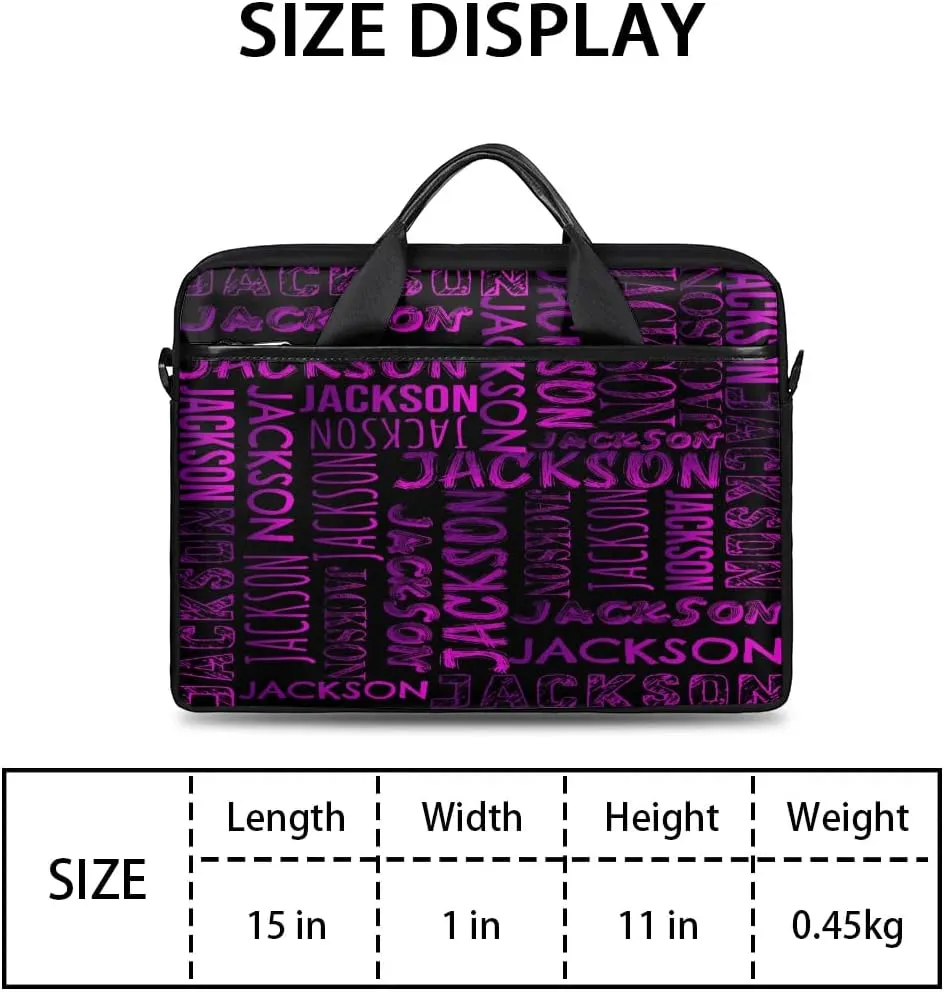 Personalized Laptop Bag Case Briefcases for Men Woman Boys Girls, Custom Gift Computer Cases for Laptops, Tablet Shoulder Bag