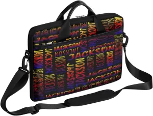Personalized Laptop Bag Case Briefcases for Men Woman Boys Girls, Custom Gift Computer Cases for Laptops, Tablet Shoulder Bag