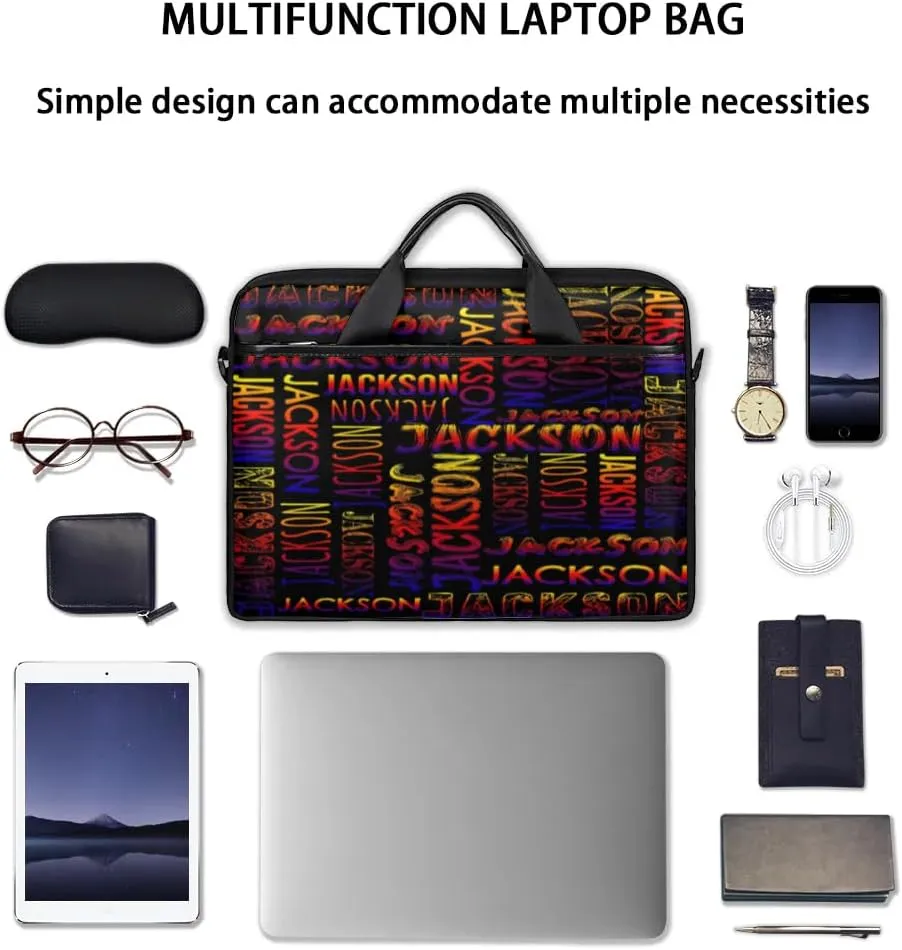 Personalized Laptop Bag Case Briefcases for Men Woman Boys Girls, Custom Gift Computer Cases for Laptops, Tablet Shoulder Bag