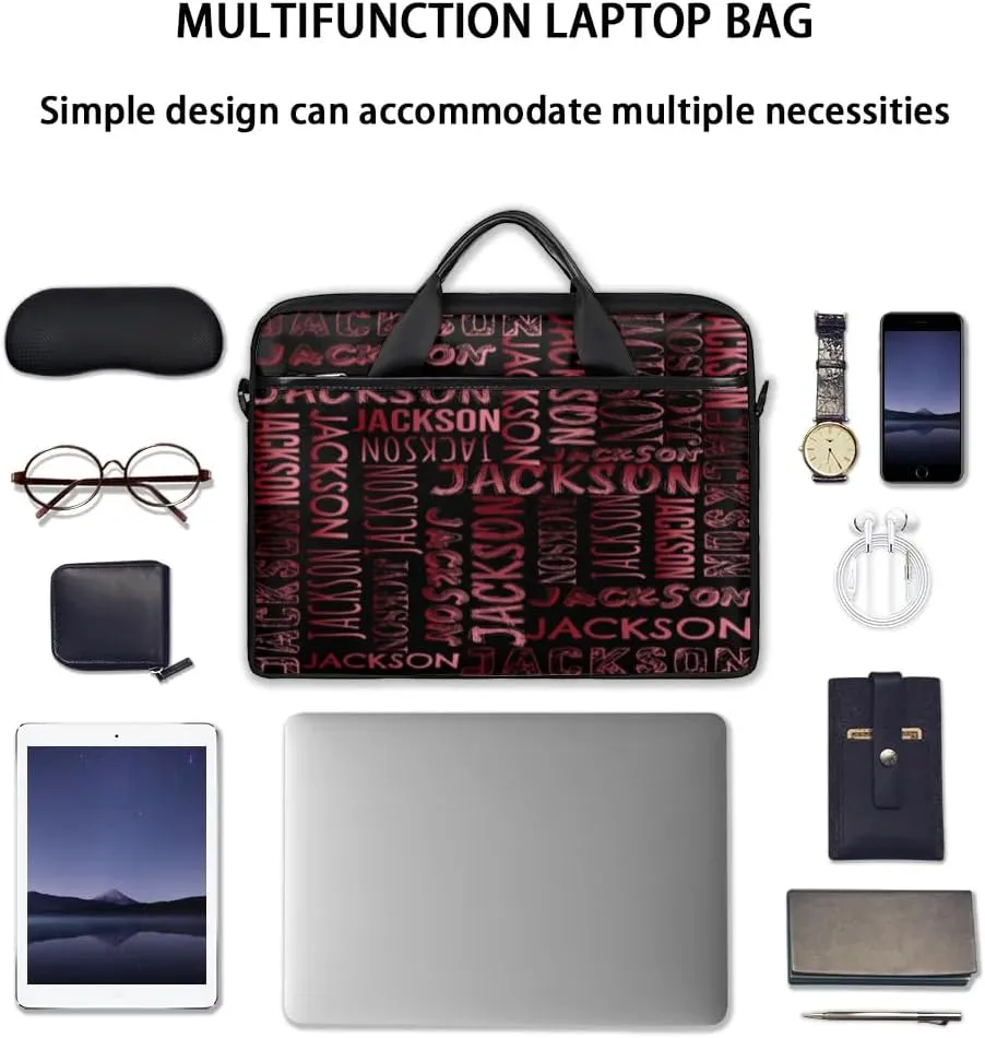 Personalized Laptop Bag Case Briefcases for Men Woman Boys Girls, Custom Gift Computer Cases for Laptops, Tablet Shoulder Bag