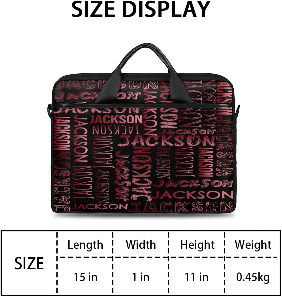 Personalized Laptop Bag Case Briefcases for Men Woman Boys Girls, Custom Gift Computer Cases for Laptops, Tablet Shoulder Bag