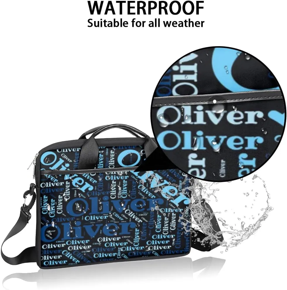 Personalized Laptop Bag Case Briefcases for Men Women, Computer Cases for Laptops, Tablet Shoulder Bag Carrying Case