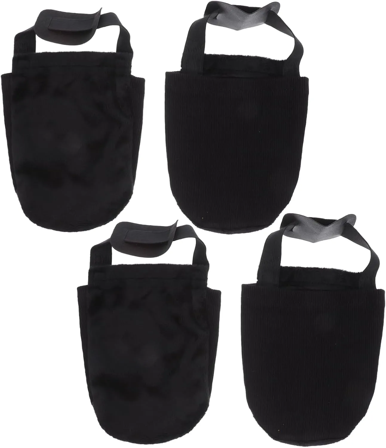 POPETPOP Bowling Accessory 2 Pairs Shoe Covers Elastic Band for Men Women Durable Cotton