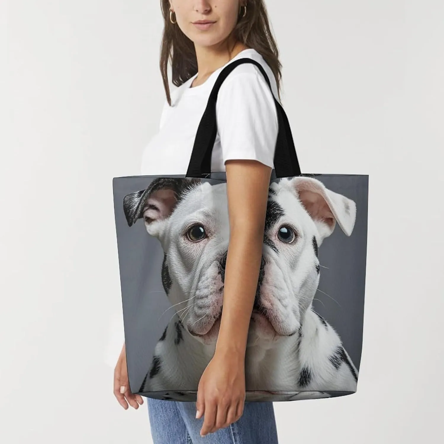 Sheep Beach Bag Reusable Tote Bag Foldable Grocery Bags Women Shopping Bags for Daily Essentials