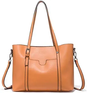 Shoulder Bags Shoulder Bag, Ladies Shoulder Bags, Handbags, Leather Shoulder Bag, Large Capacity Handbags(Brown)