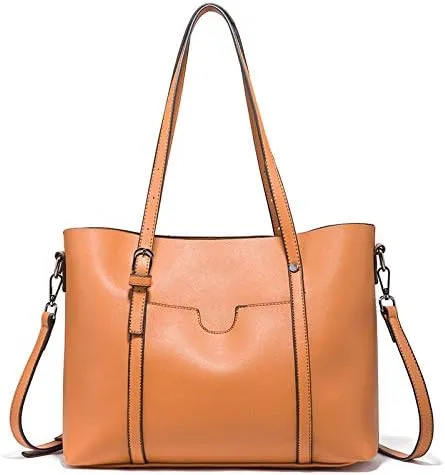 Shoulder Bags Shoulder Bag, Ladies Shoulder Bags, Handbags, Leather Shoulder Bag, Large Capacity Handbags(Brown)