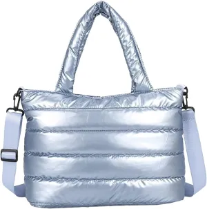 Tote Bag For Women Work Large Quilted Shoulder Bag Carryall Puffer Hobo Bag For Family Friends Travel College