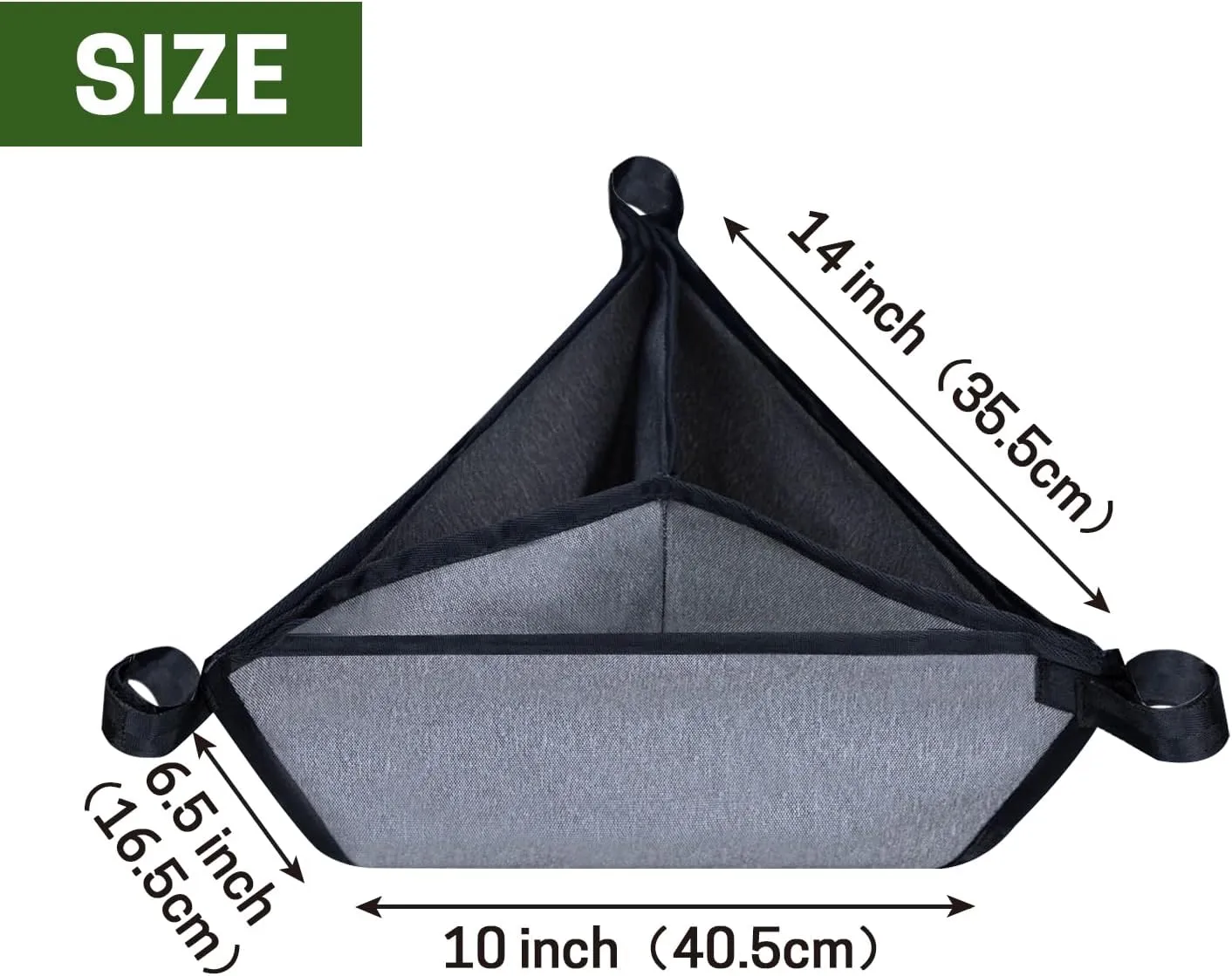 Tripod Stone Bag, Sand Bag with 3 Compartments Fit for Most Tripods, Heavy Duty Stone Sand Bag, Weight Bag for Photography