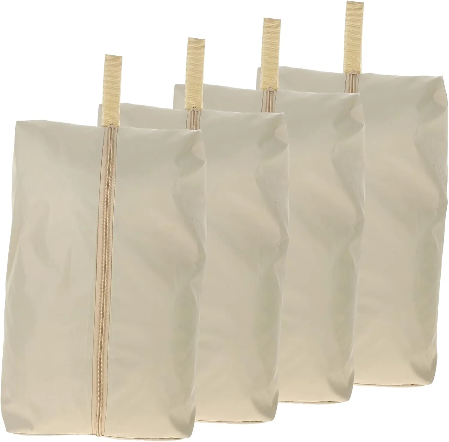 VALICLUD Garment Bags Packing Cubes Set 4pcs Travel Clothes Bags Portable Shoe Bag Waterproof Storage Bag for Suitcases