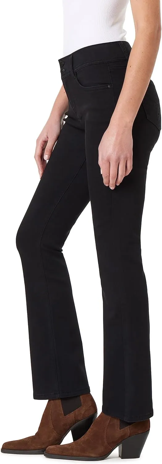 WallFlower Women's Ultra Slim Bootcut Mid-Rise Insta Soft Juniors Jeans