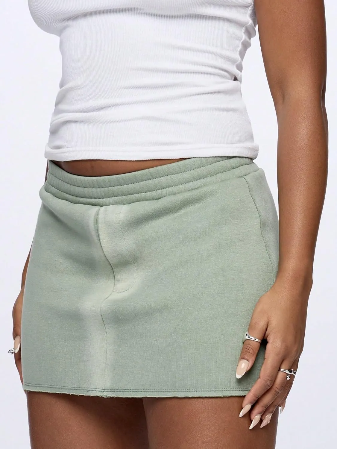 Women's Basic Mini Skirt Casual Tennis Skirt Mini Skater Skort