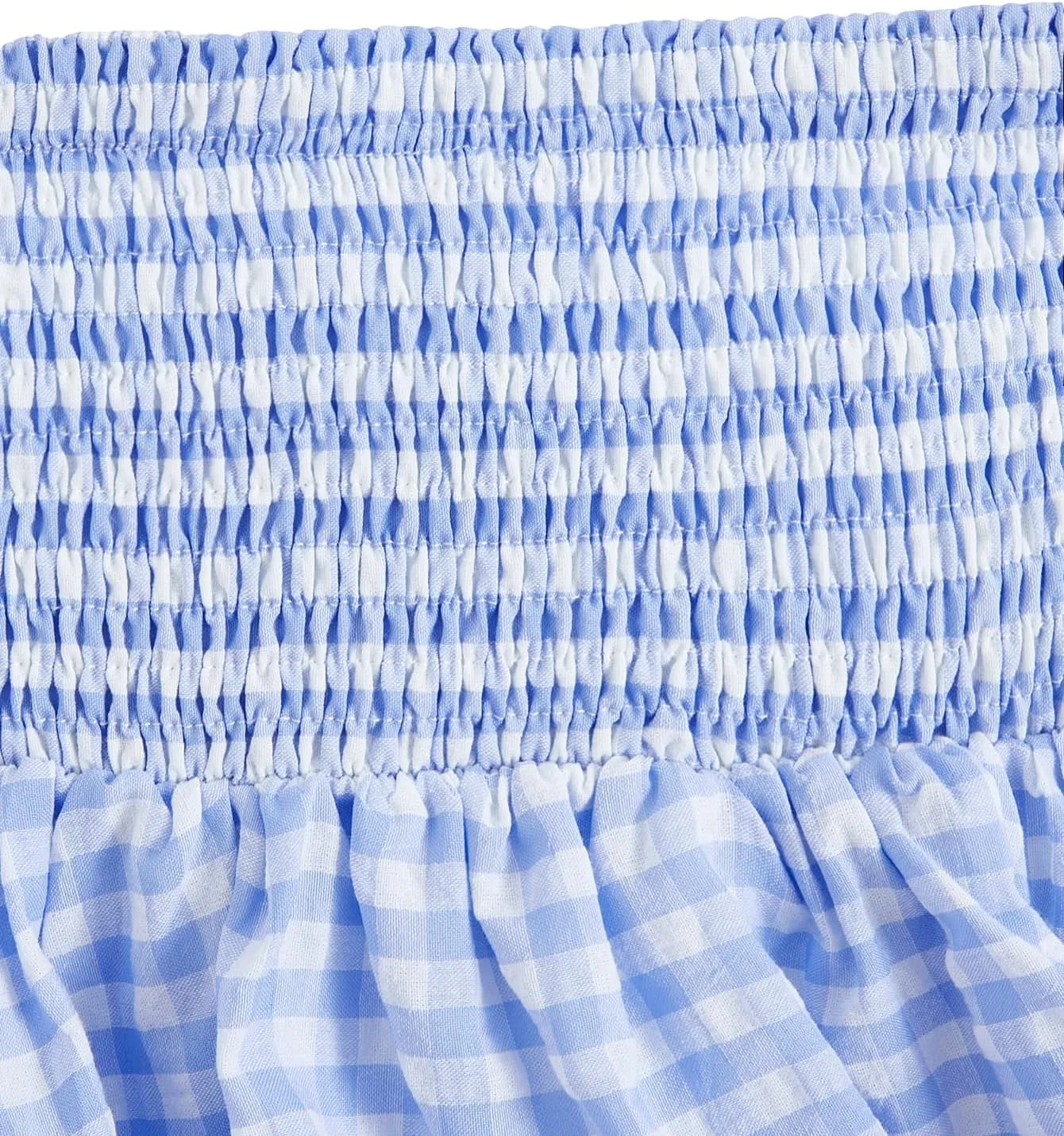 Women's Bow Front Mini Skirt High Shirred Waist Layered Ruffle Hem Short Cake Skirts