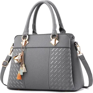 Womens Handbags Ladies Purse Satchel Shoulder Bags Roomy Fashion Tote Leather Bag Quilted Leather Handbag
