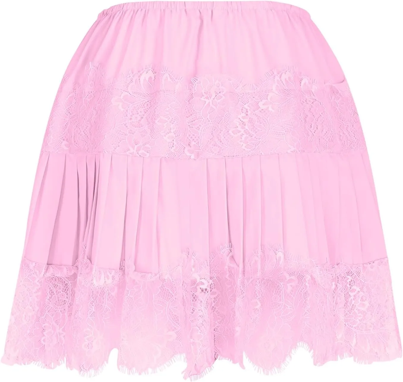 Women's Pleated Skirt High Waisted Ruffle Tennis Skirts Sports Running Skorts 2025 Fashion Mini Skort