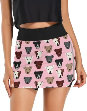 Women's Tennis Skirts Golf Athletic Skorts Mini Summer Running Short with Pocket