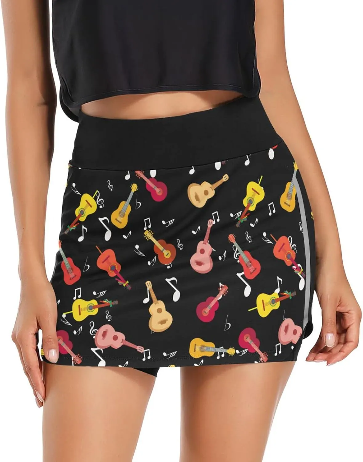 Women's Tennis Skirts Golf Athletic Skorts Mini Summer Running Short with Pocket