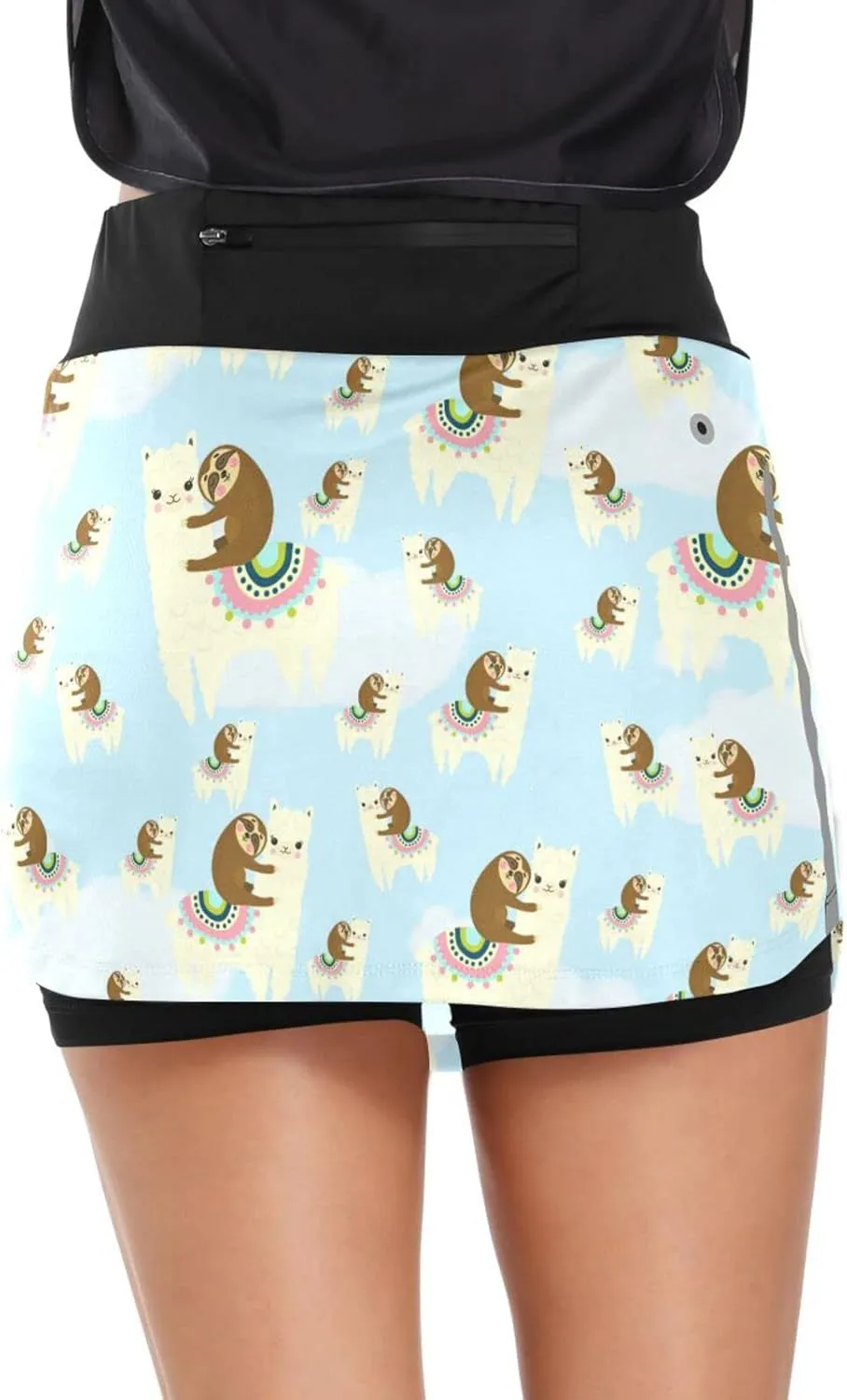 Women's Tennis Skirts Golf Athletic Skorts Mini Summer Running Short with Pocket