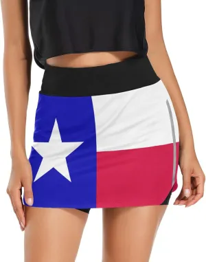 Women's Tennis Skirts Golf Athletic Skorts Mini Summer Running Short with Pocket