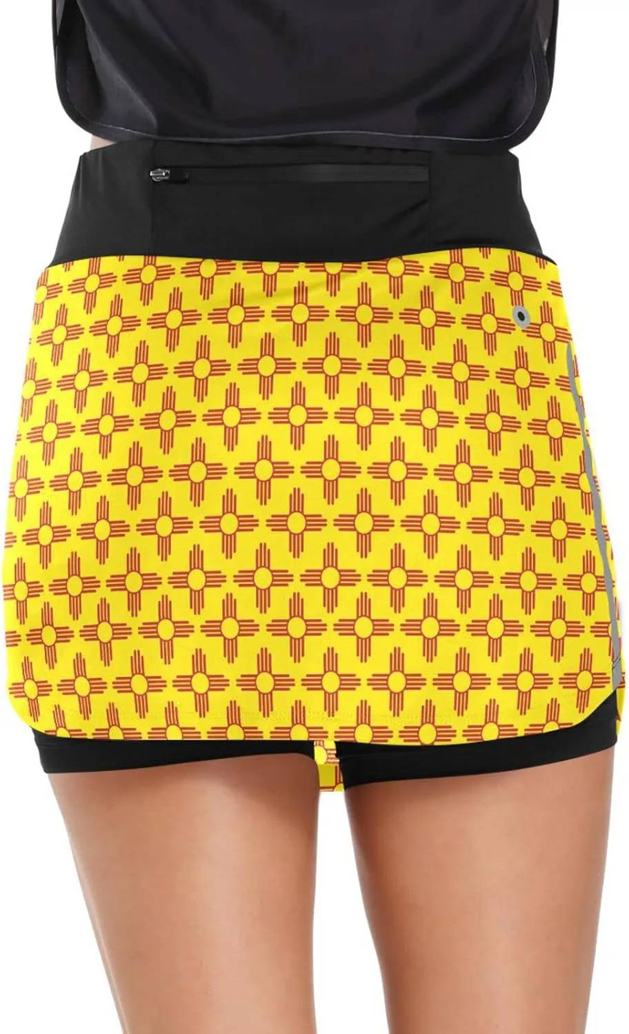 Women's Tennis Skirts Golf Athletic Skorts Mini Summer Running Short with Pocket