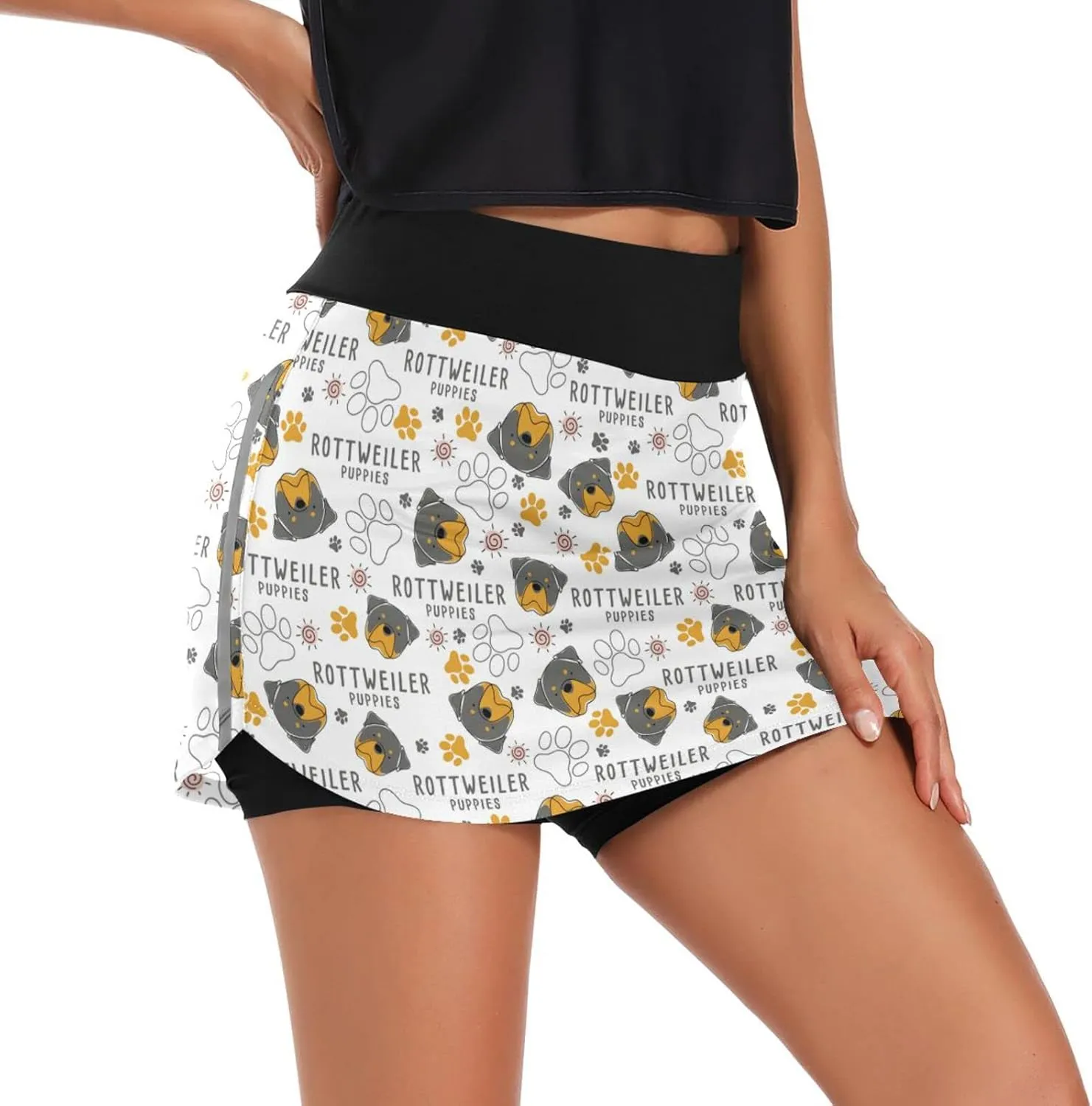 Women's Tennis Skirts Golf Athletic Skorts Mini Summer Running Short with Pocket
