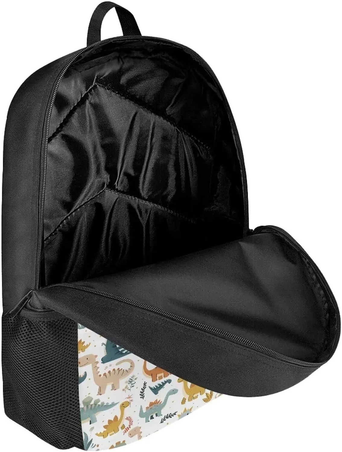 Ystardream Bookbags for 6th Grade Boys Cartoon Dinosaur Backpack for Girls Middle School Bag for 8-10 14-16 Kids Child Bookbag High Schoolbag 17 Inch Bag Packs Back to School Rucksack Travel Bag